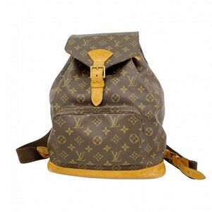 LOUIS VUITTON Brown Monogram Backpack